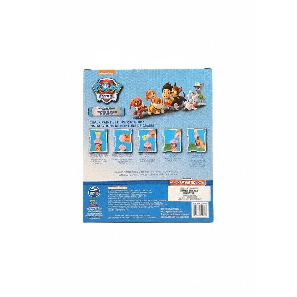 Paw Patrol Bath Crayons Coloring Set Washable Bathtub Art Kids Bath Toy New